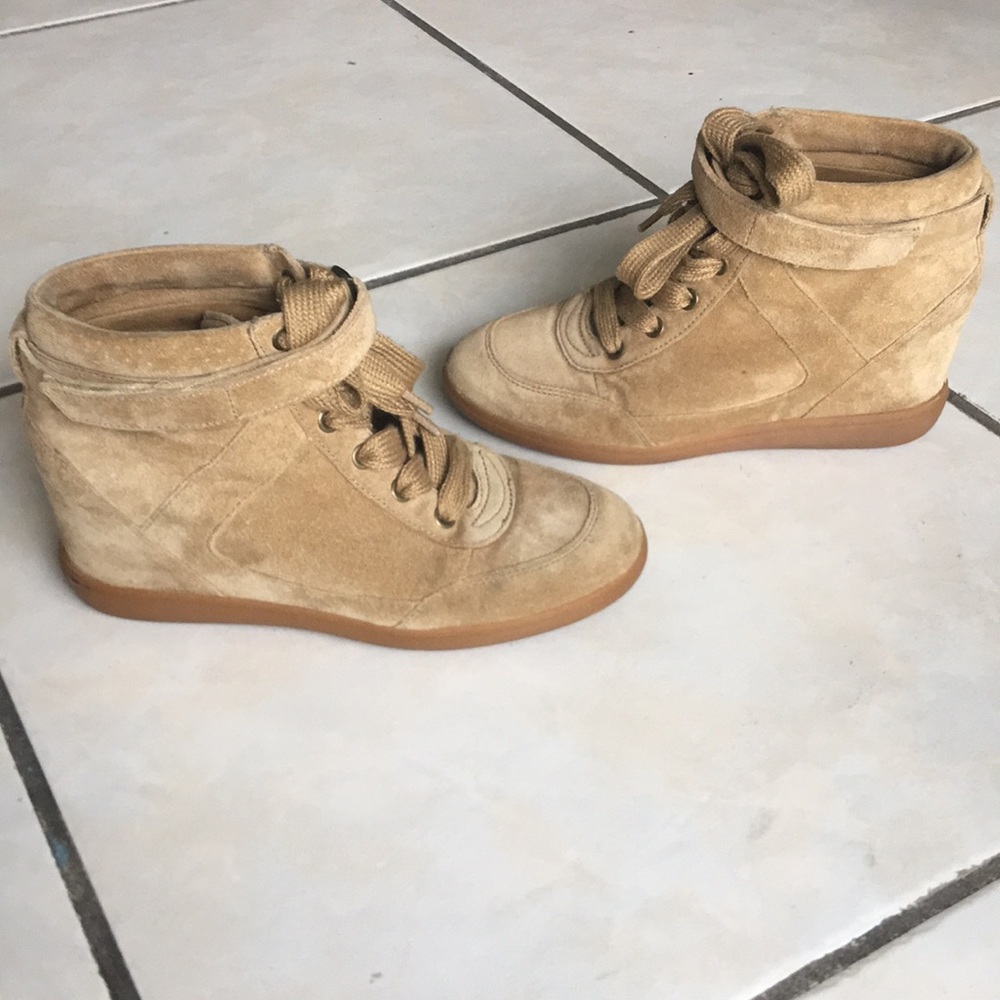 Aldo ankle wedge sneaker boots